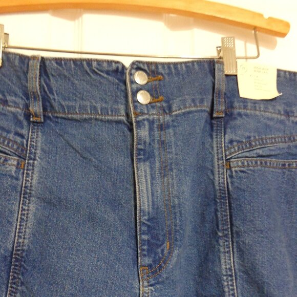 New! Universal Thread Women's High-Rise Tailored Wide Leg Jeans Size 17 - Picture 4 of 10